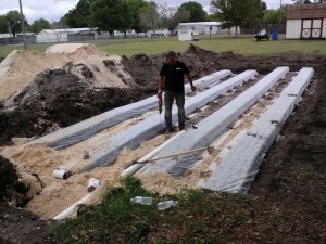 Drain Field Installation, Polk County, FL
